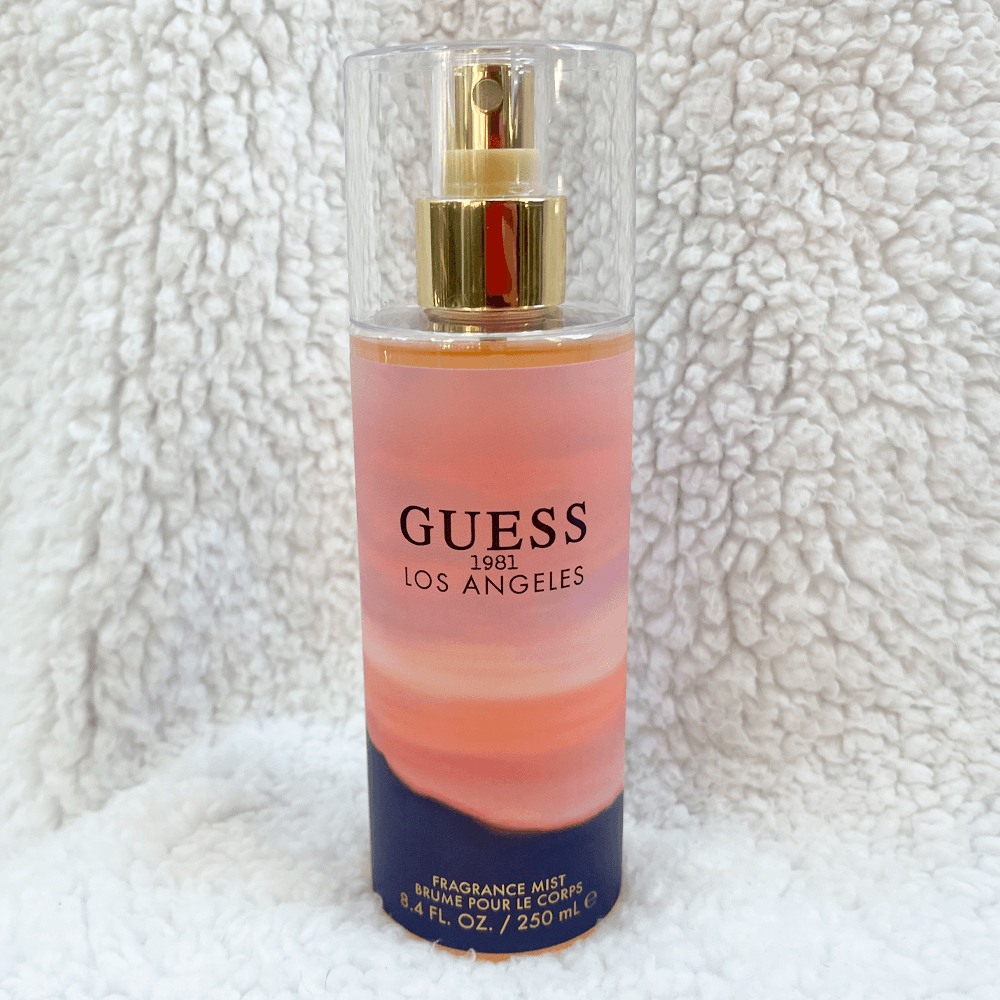 Body Mist Guess Los Angeles 1981 250 ml Fragancia Mist Spray Para Mujeres Original