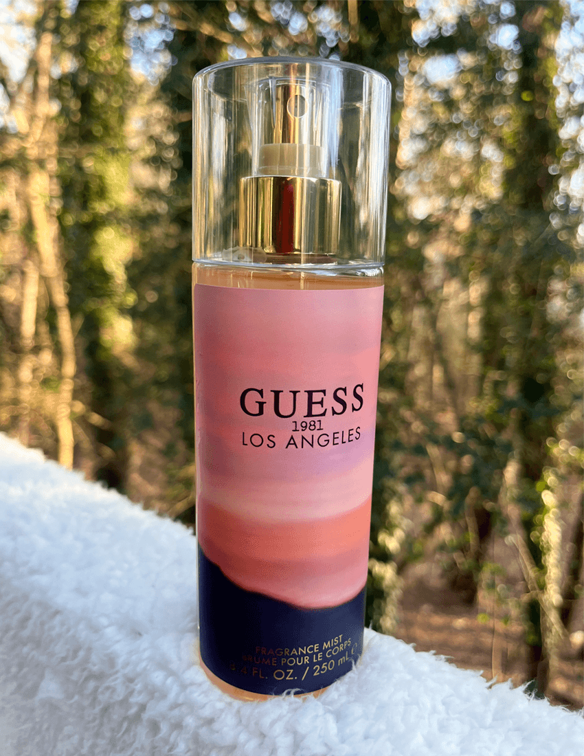 Body Mist Guess Los Angeles 1981 250 ml Fragancia Mist Spray Para Mujeres Original