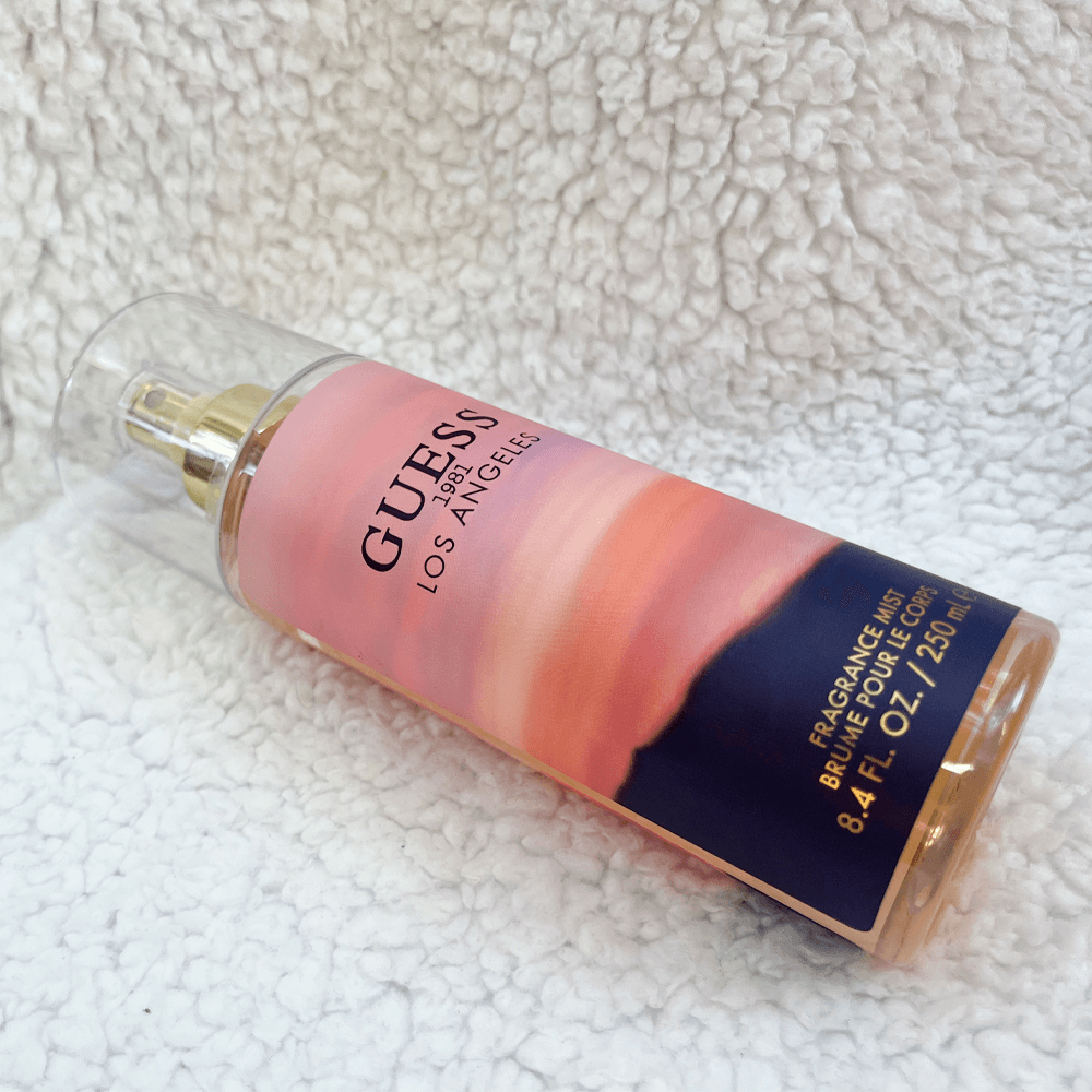Body Mist Guess Los Angeles 1981 250 ml Fragancia Mist Spray Para Mujeres Original