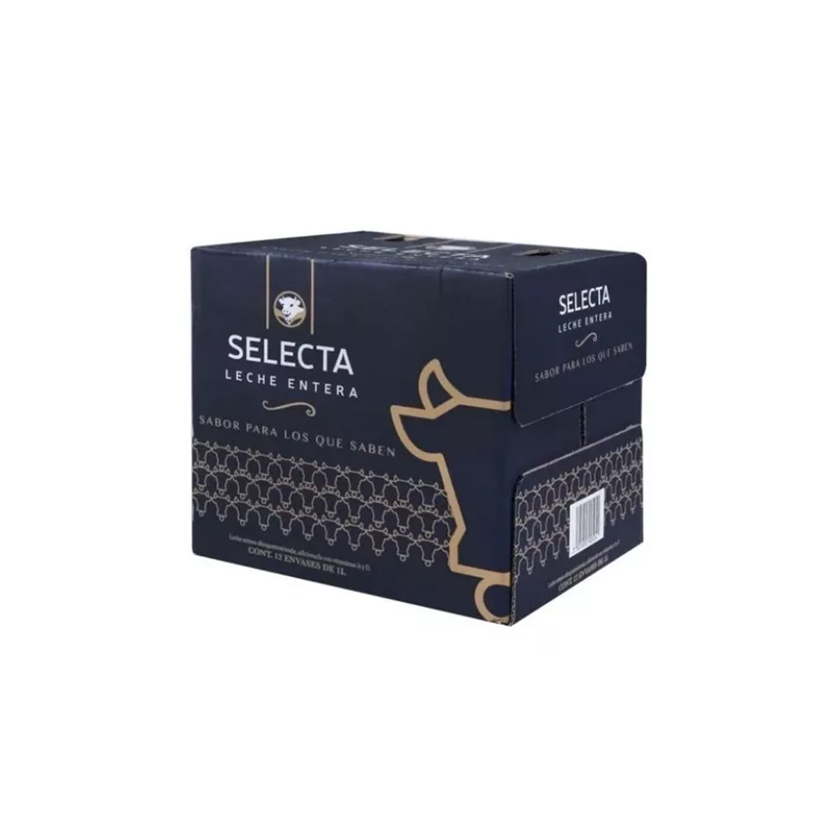 Leche Entera Alpura Selecta Caja con 12 Piezas de 1 litro c/u