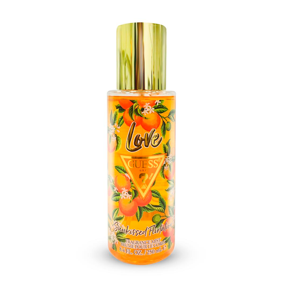 Body Mist Guess Love Sunkissed Flirtation 250 ml Fragancia Mist En Spray Para Mujeres Original