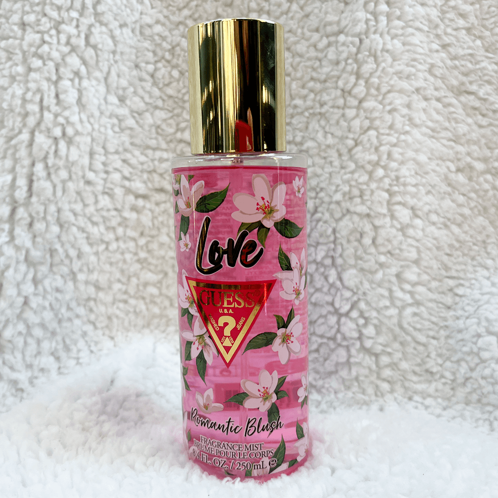 Guess Body Mist Love Romantic Blush 250 ml Fragancia Mist En Spray Para Mujeres Original