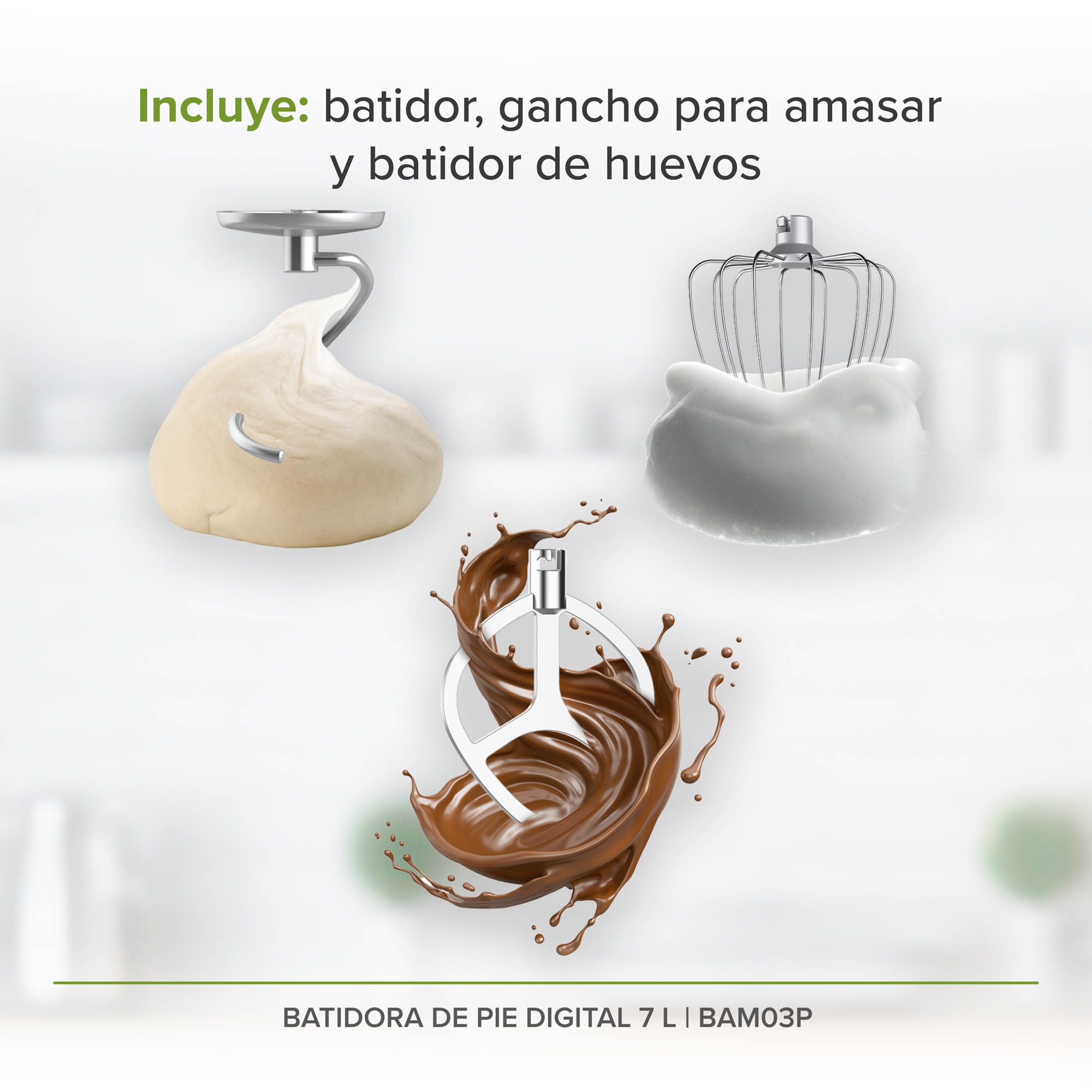 Batidora De Pedestal De Pie 7 Litros Premium Digital Avera BAM03P