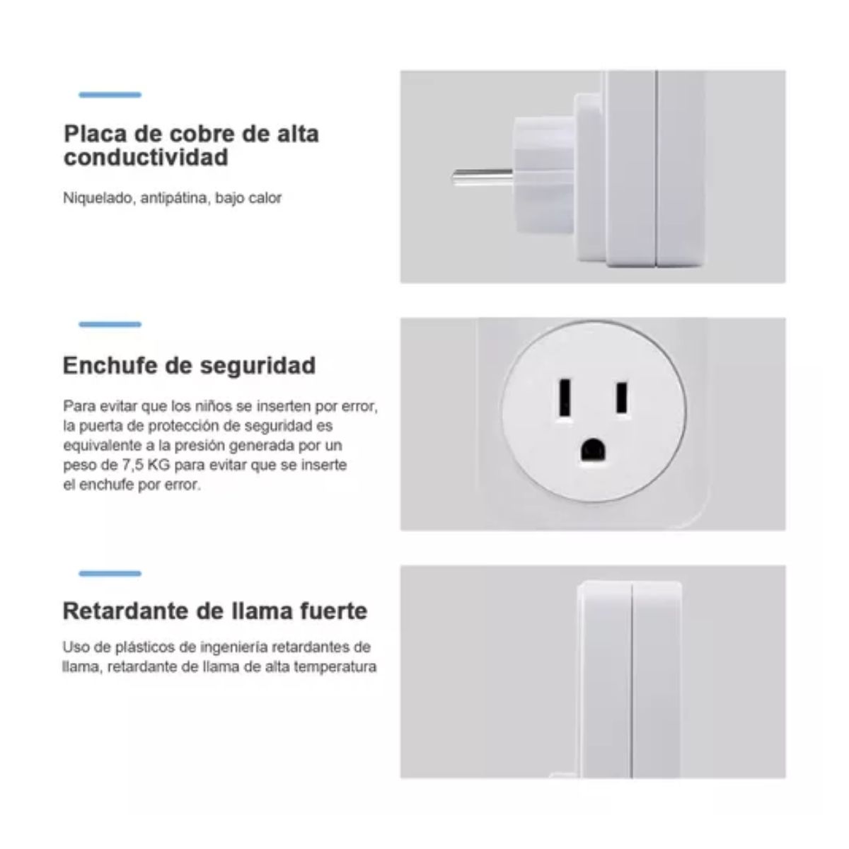 Protector Voltaje Refrigerador Lavadora Electrodomésticos Blanco