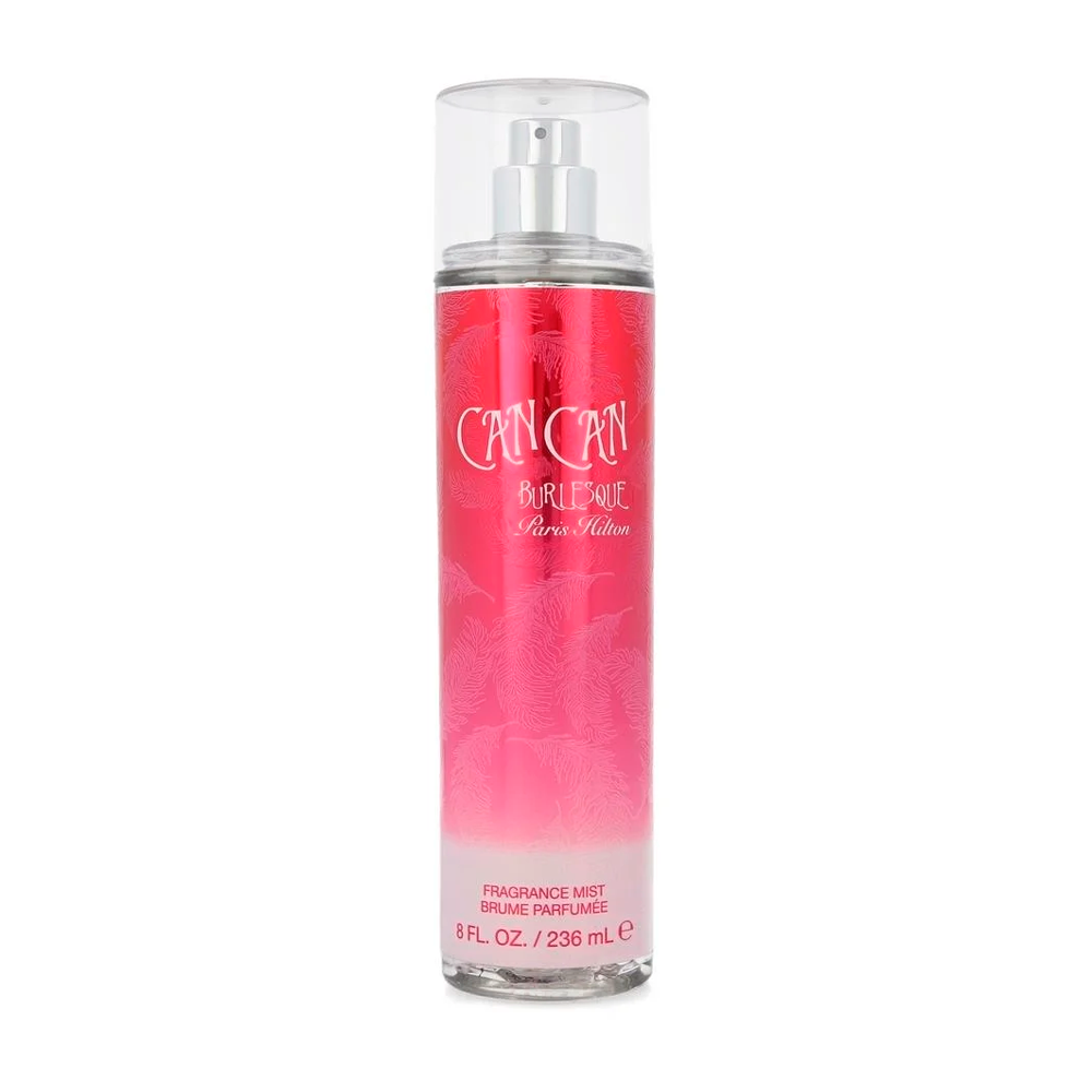 Perfume Para Damas Paris Hilton Body Mist Can Can Burlesque 236 ml Original Fragancia Mist En Spray Para Mujeres.