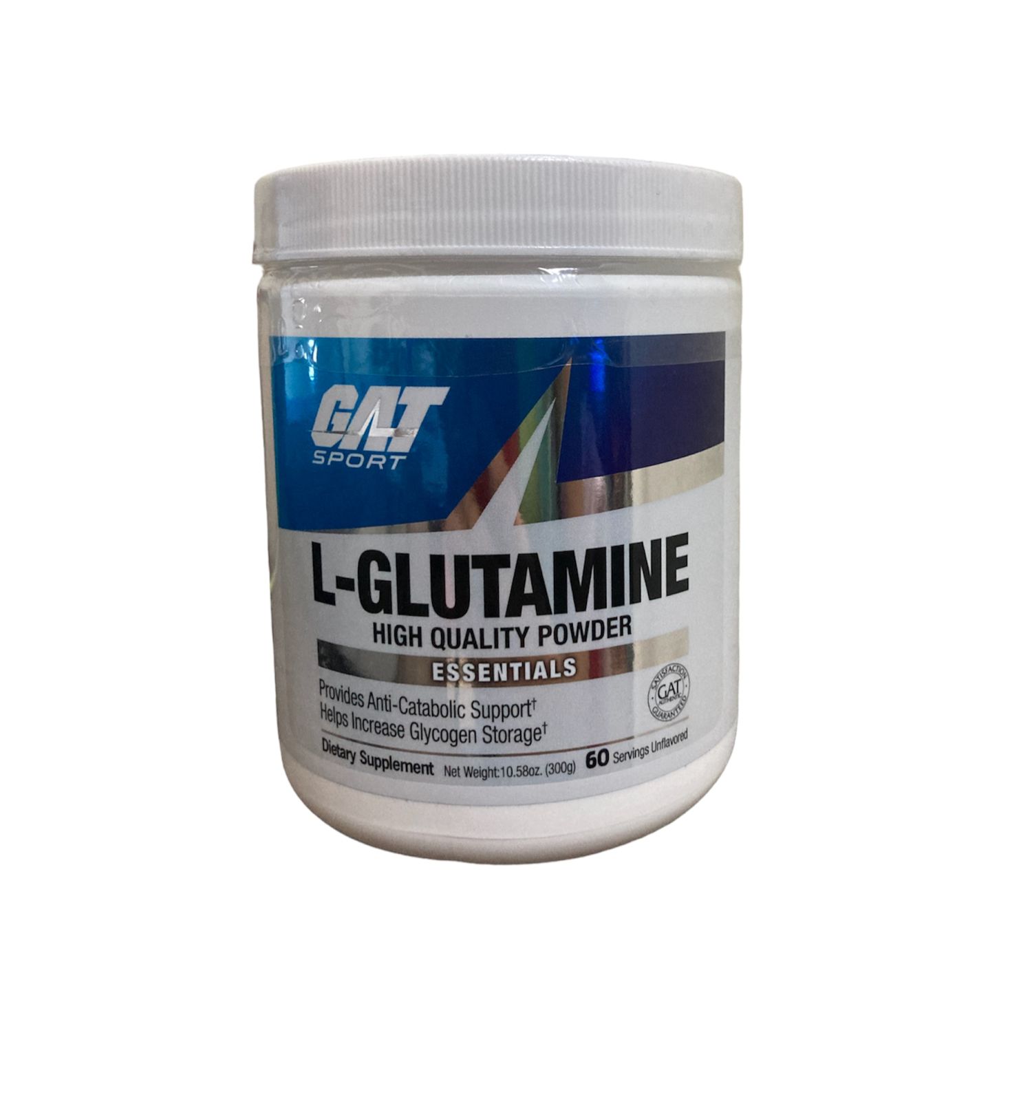 Glutamina Gat 300 Gr 60 Serv .