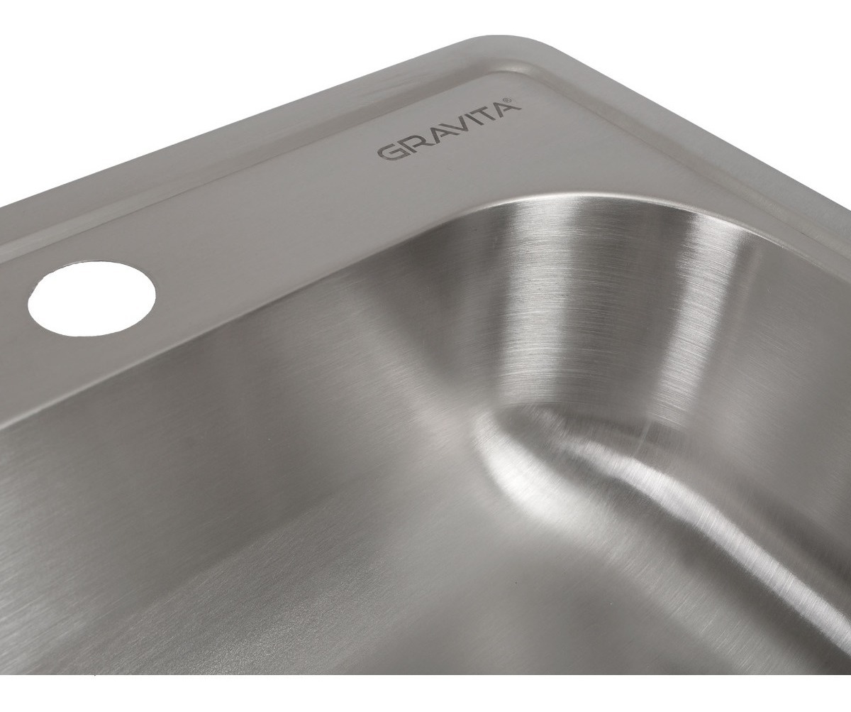 Tarja fregadero empotre  marca Gravita