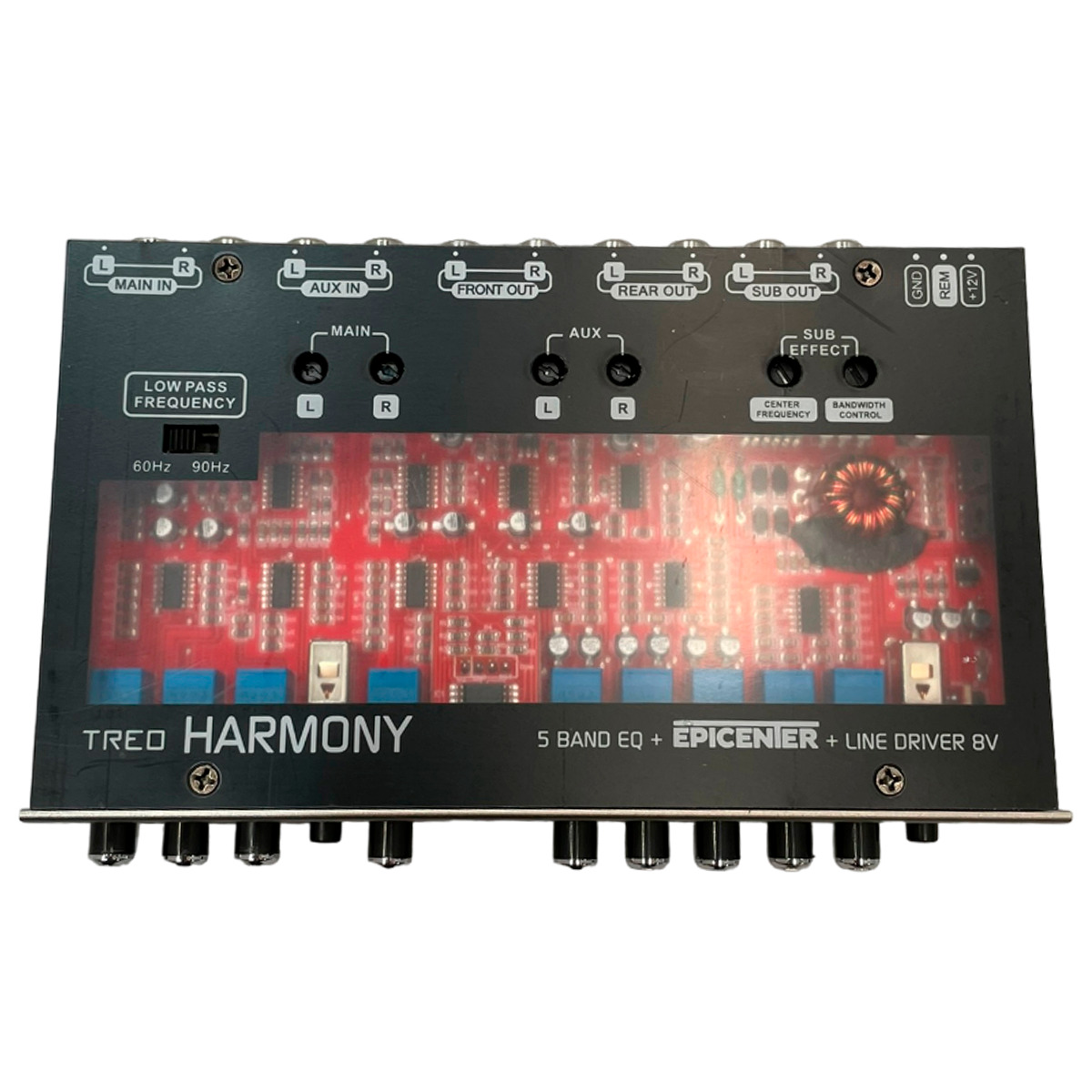 Ecualizador 5 Bandas Treo HARMONY 1 Con Epicentro + Drive 8V.