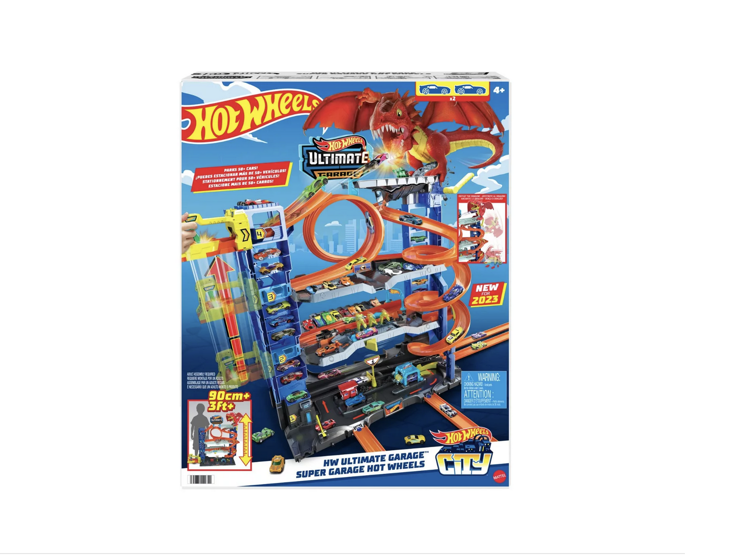 PISTA HOT WHEELS MATTEL SUPER ULTIMATE GARAGE DRAGON