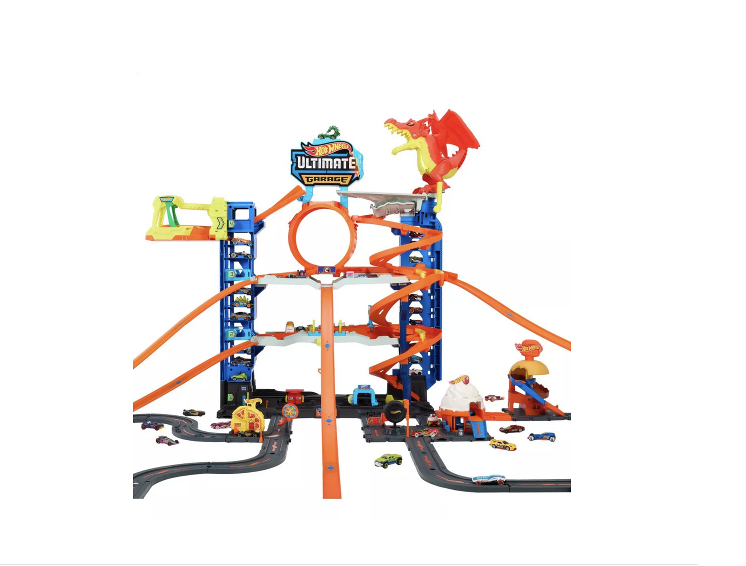 PISTA HOT WHEELS MATTEL SUPER ULTIMATE GARAGE DRAGON