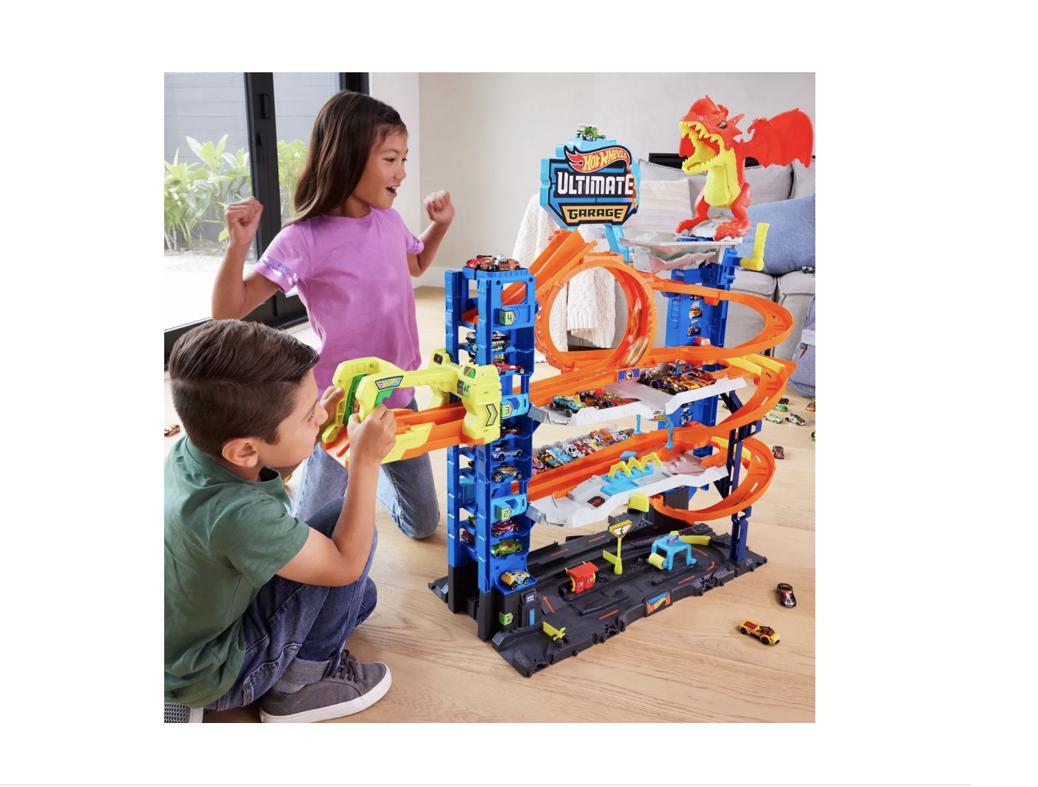 PISTA HOT WHEELS MATTEL SUPER ULTIMATE GARAGE DRAGON