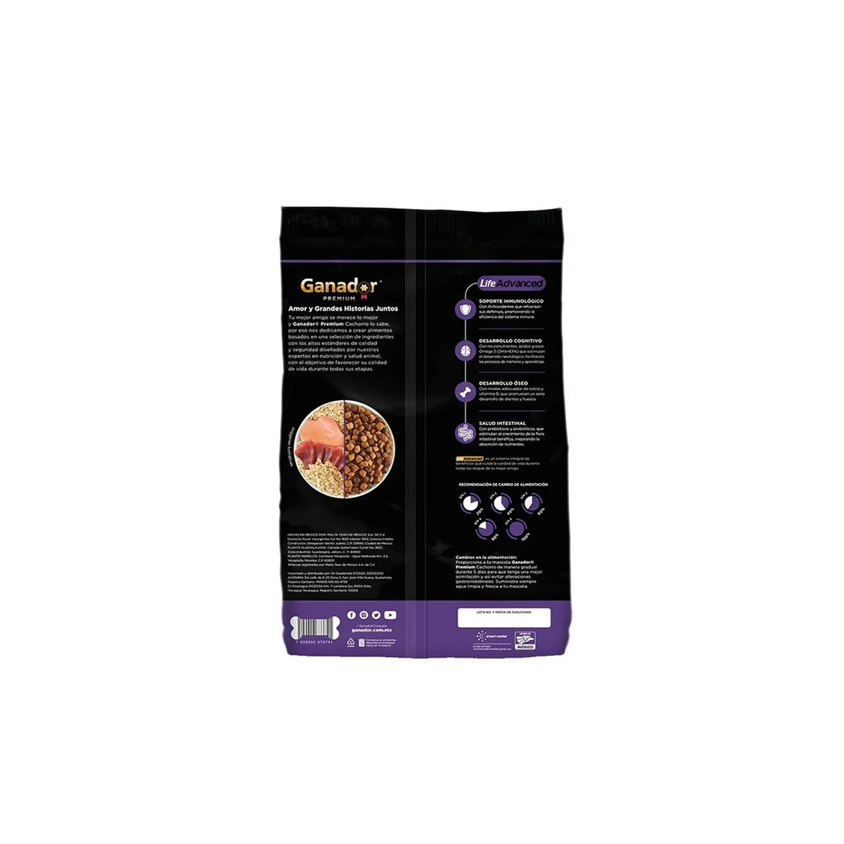 Alimento Ganador Premium para Perro Cachorro 4 kg