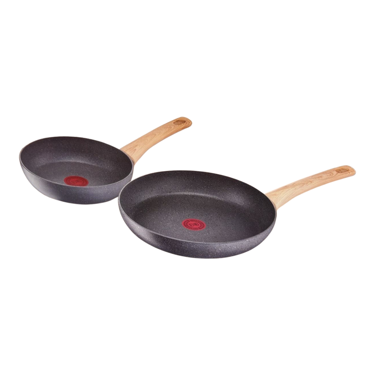 Juego De Sartenes T-fal Hard Stone D45492M232 De 20cm Y 28cm