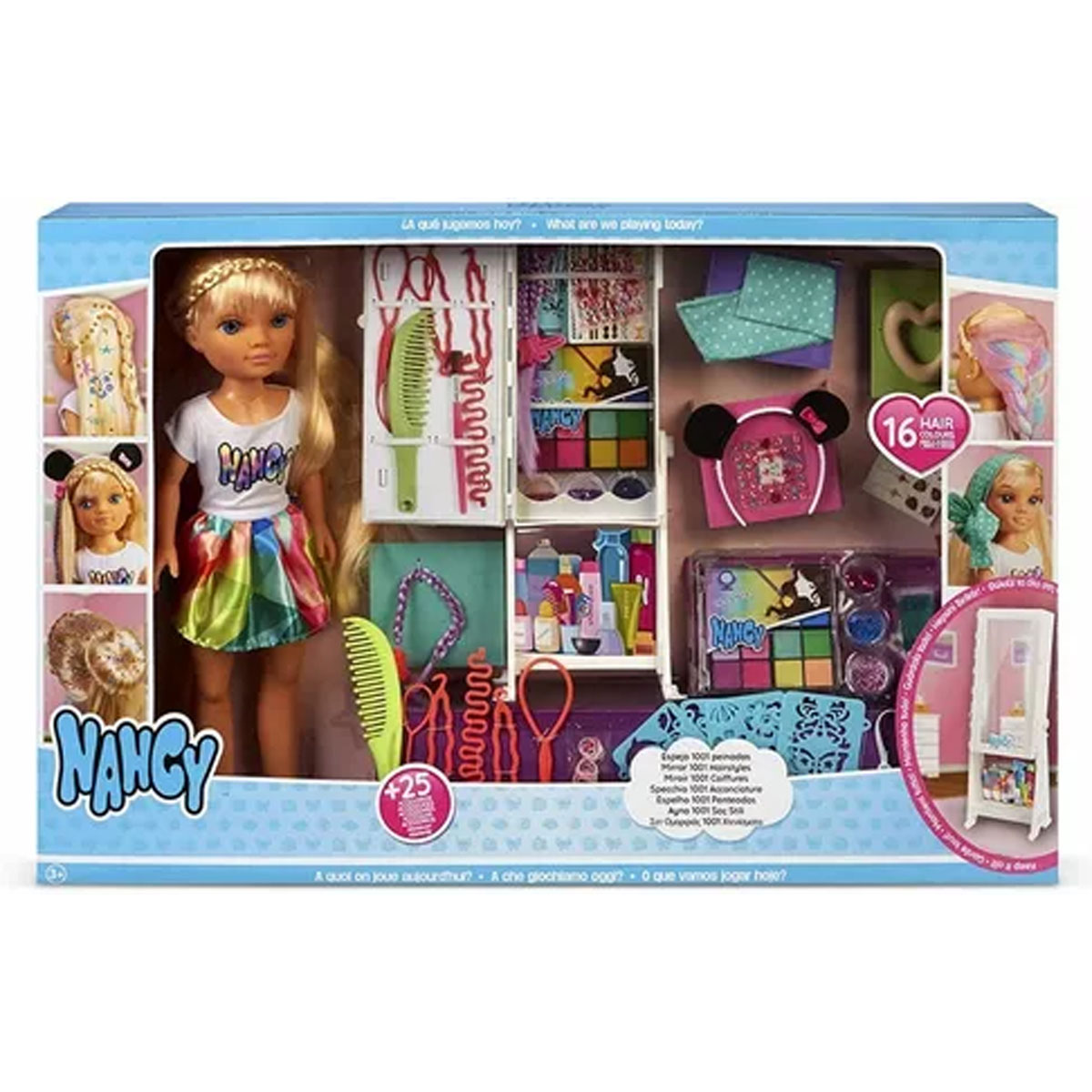 Nancy Mirror Famosa 1001 Hairstyles.