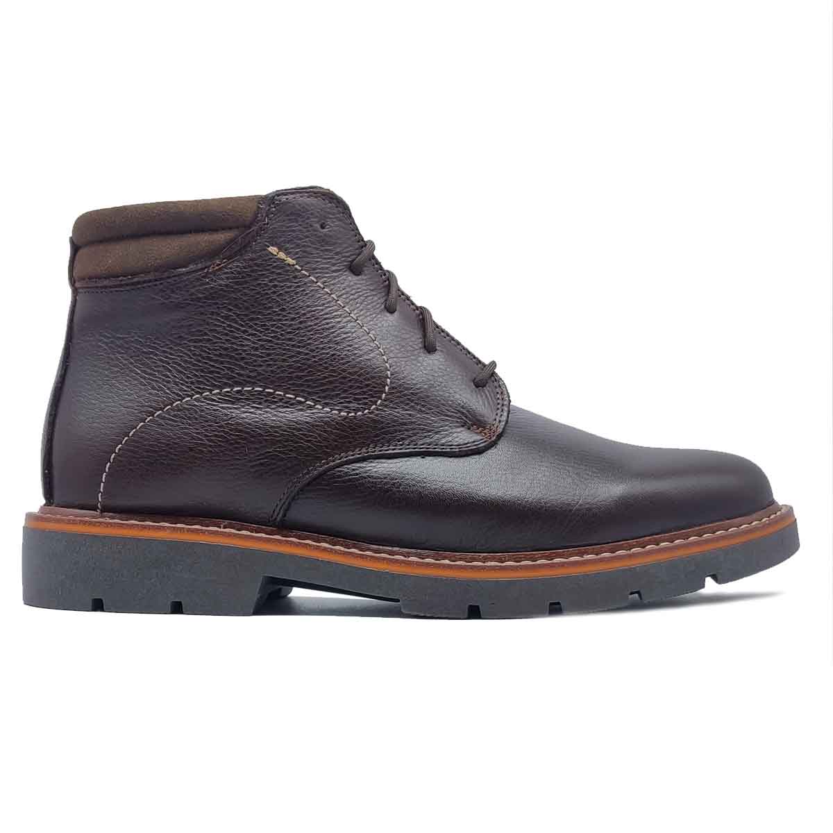 Botines 20hrs 928 Cafes Hombre Agujetas Casual Track.