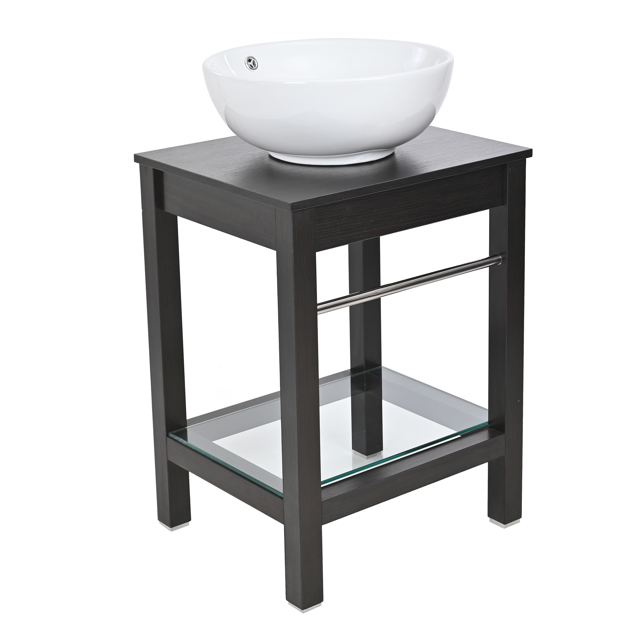 Set mueble para baño 3 piezas incluye lavabo y espejo, marca Gravita