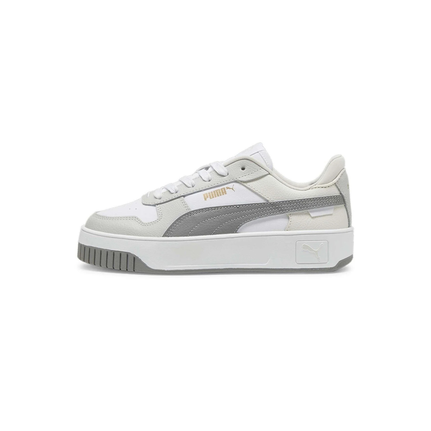 Tenis Casual Puma Carina Street Gris/Blanco De Mujer 389390 20