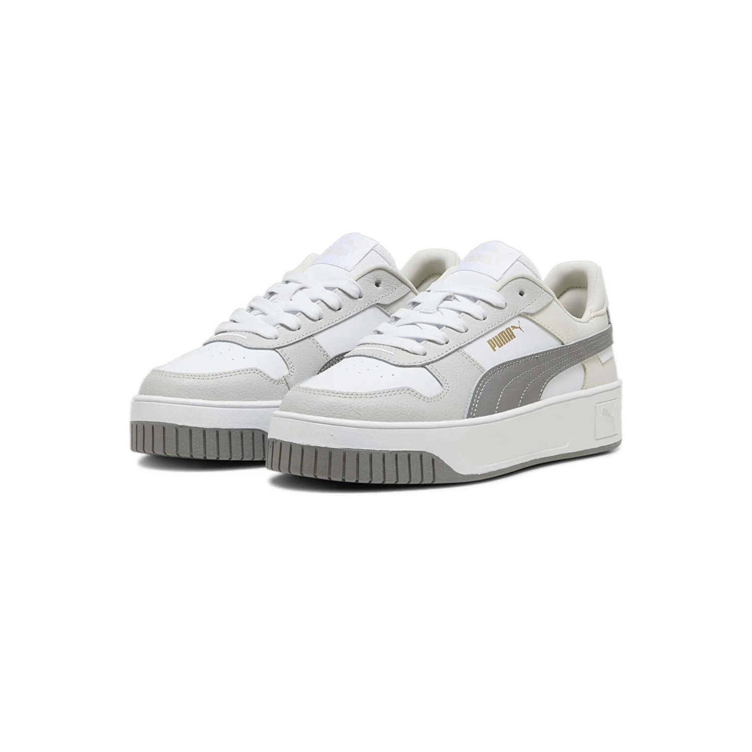 Tenis Casual Puma Carina Street Gris/Blanco De Mujer 389390 20