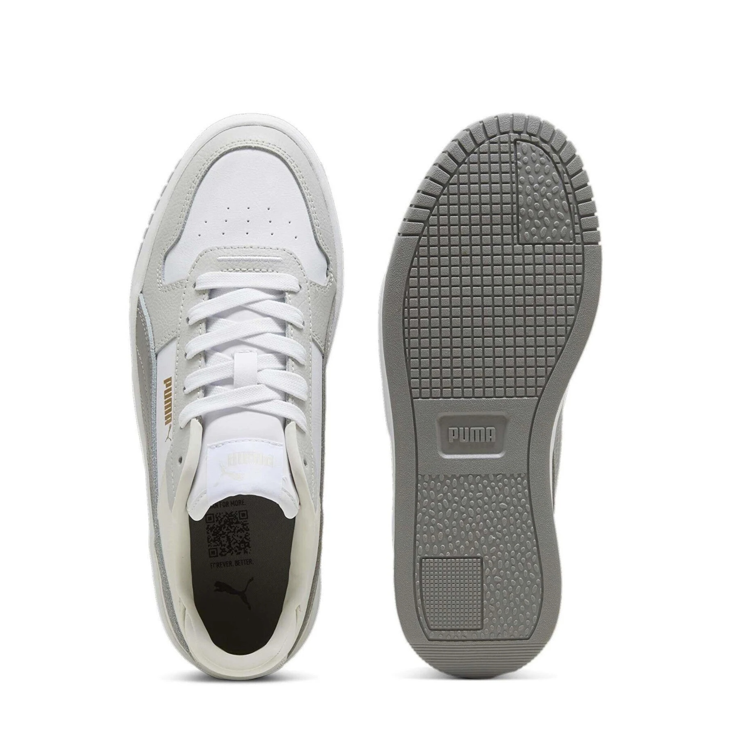 Tenis Casual Puma Carina Street Gris/Blanco De Mujer 389390 20