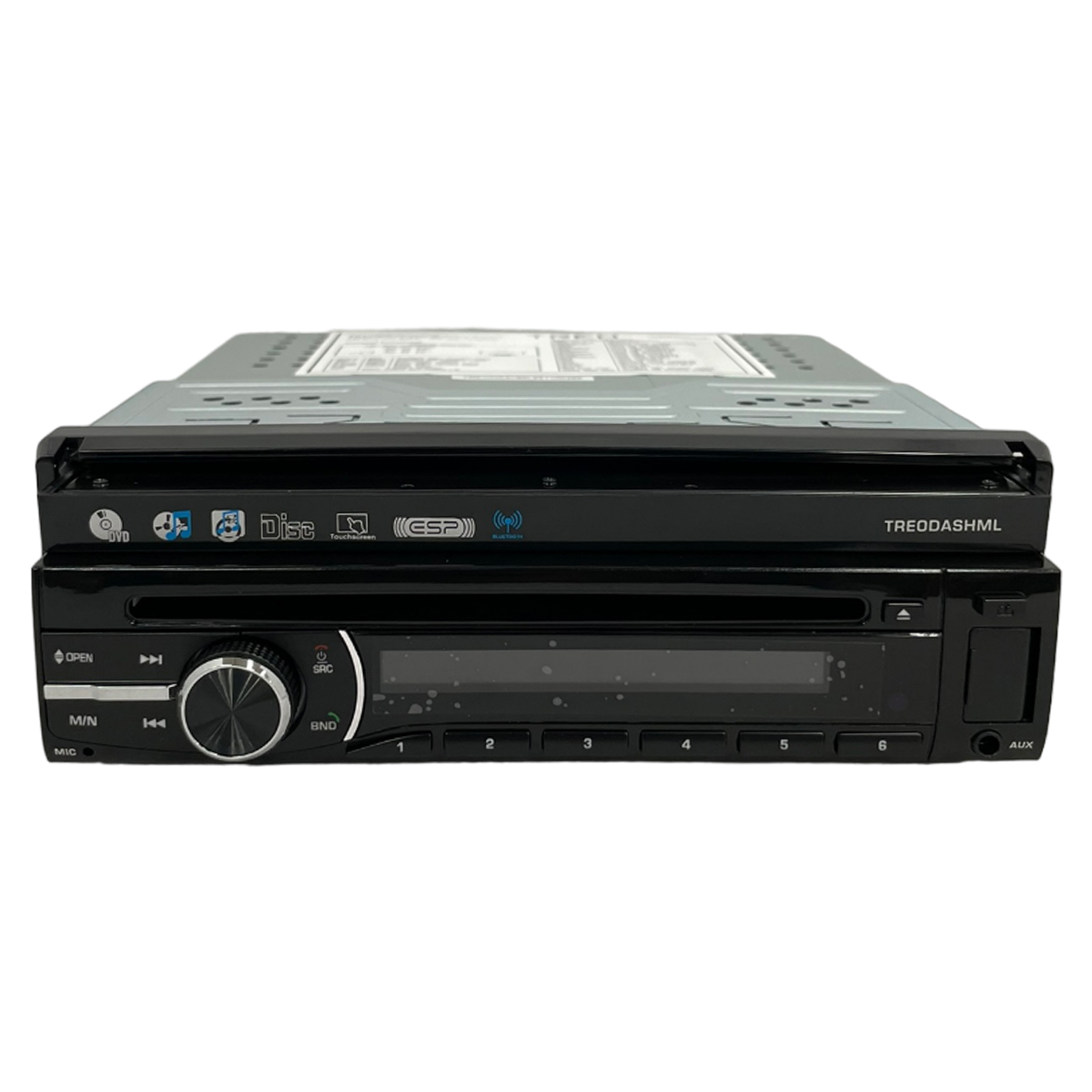 Autoestéreo 2 DIN 7 Pulg Treo TREODASHML Mirror Link CD BT