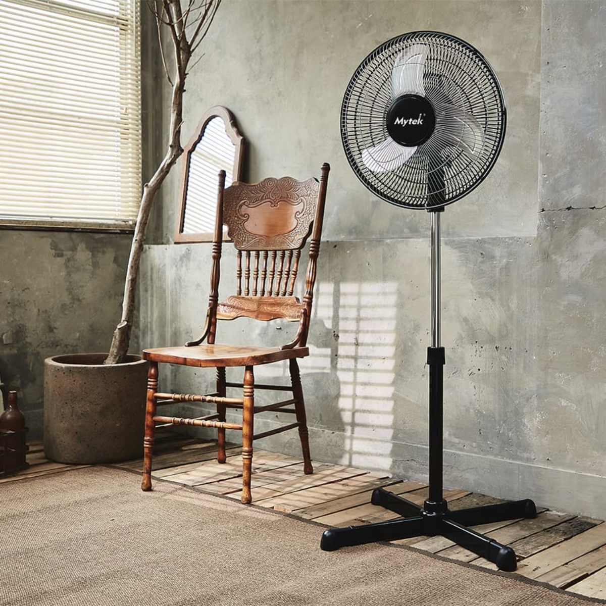 VENTILADOR VENCOOL VC-369/3369, 16" NEGRO ENDY6**