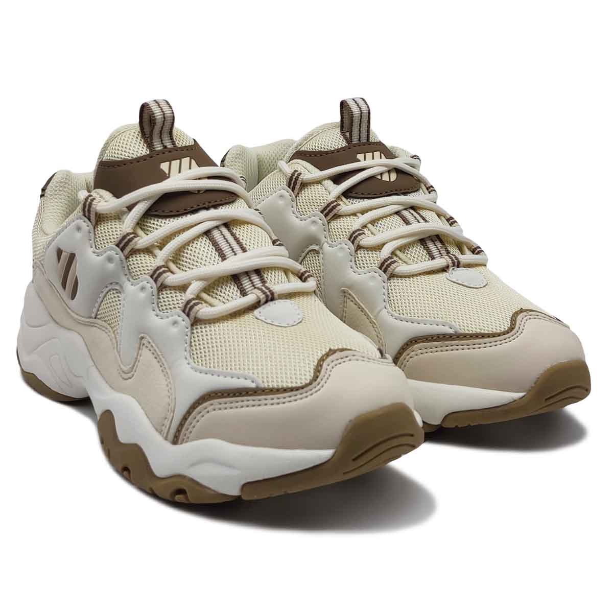 K SWISS Tenis Saory Beige Café Mujer Deportivo Original