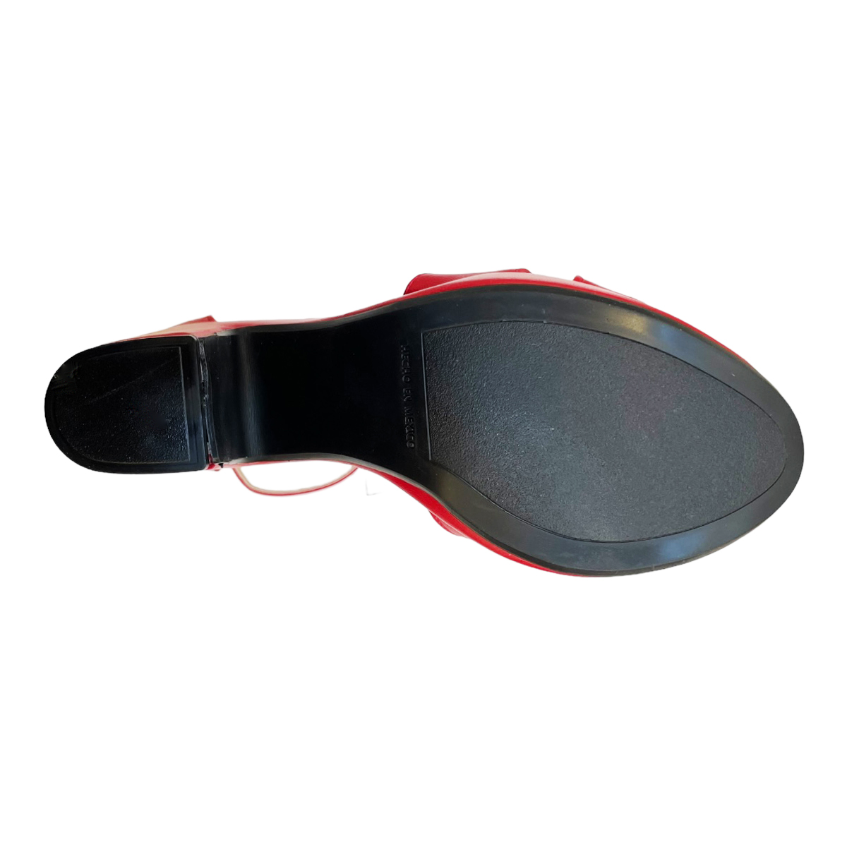 Zapatillas Rojas Mujer Tacon Plataforma Sheila Novia