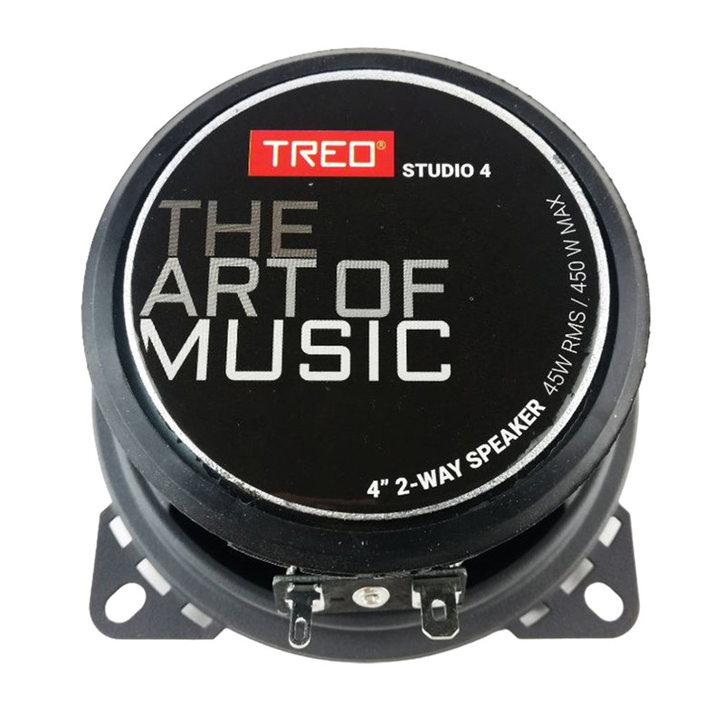 Bocinas Coaxiales 4 Pulgadas Stdio4 Treo 2 Vías 450w 45w Rms.