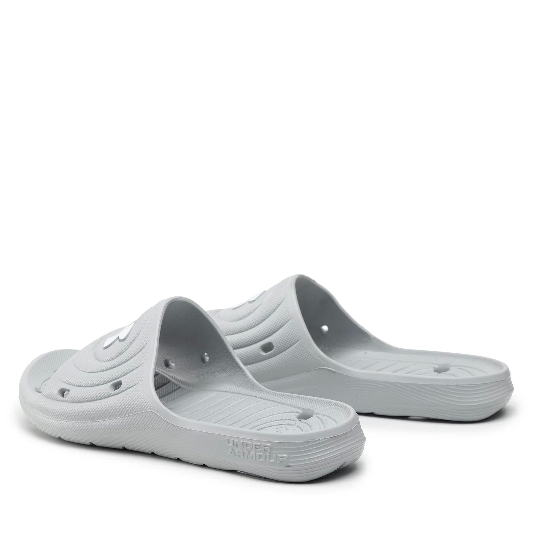 Sandalias Under Armour Locker IV Gris Slide Shower