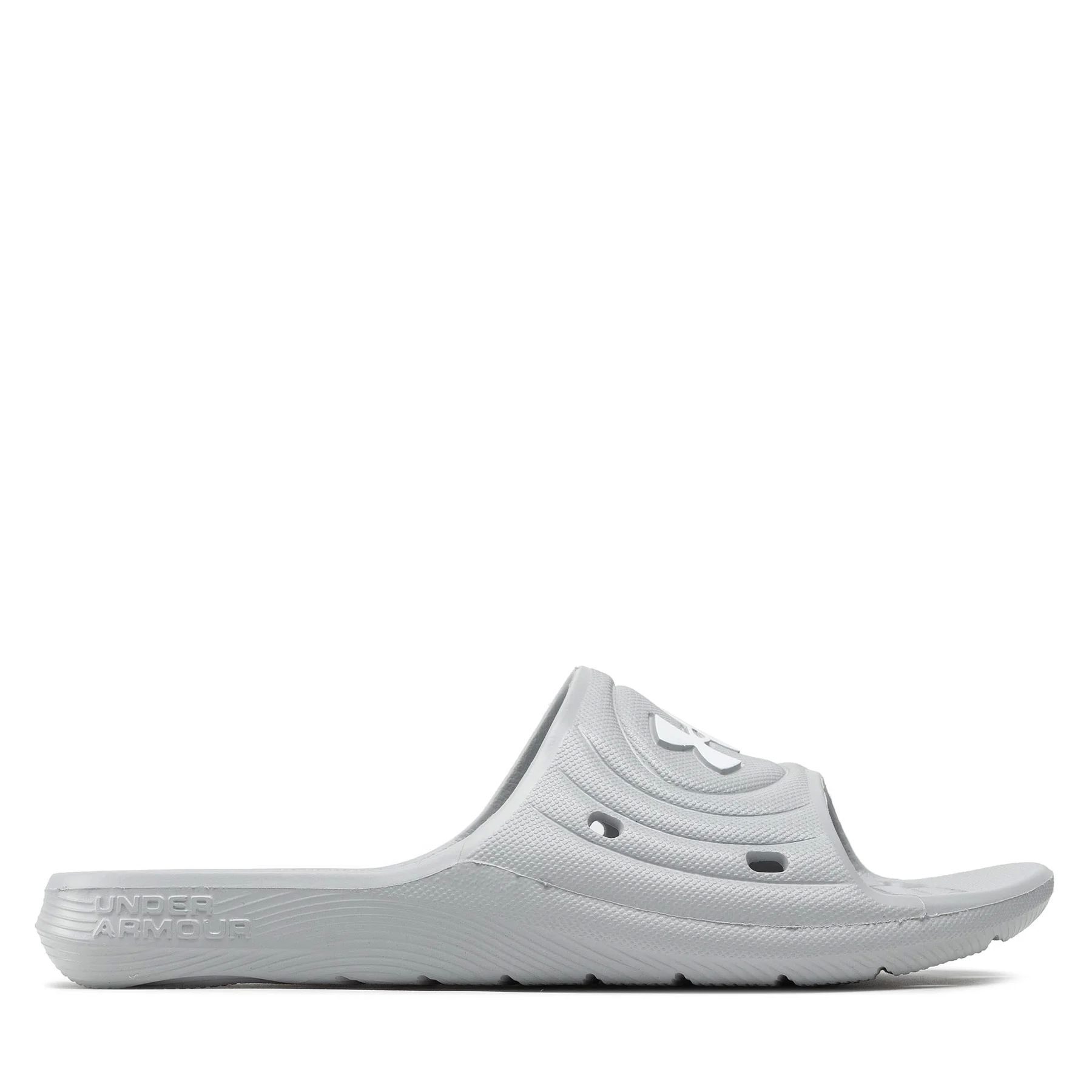 Sandalias Under Armour Locker IV Gris Slide Shower