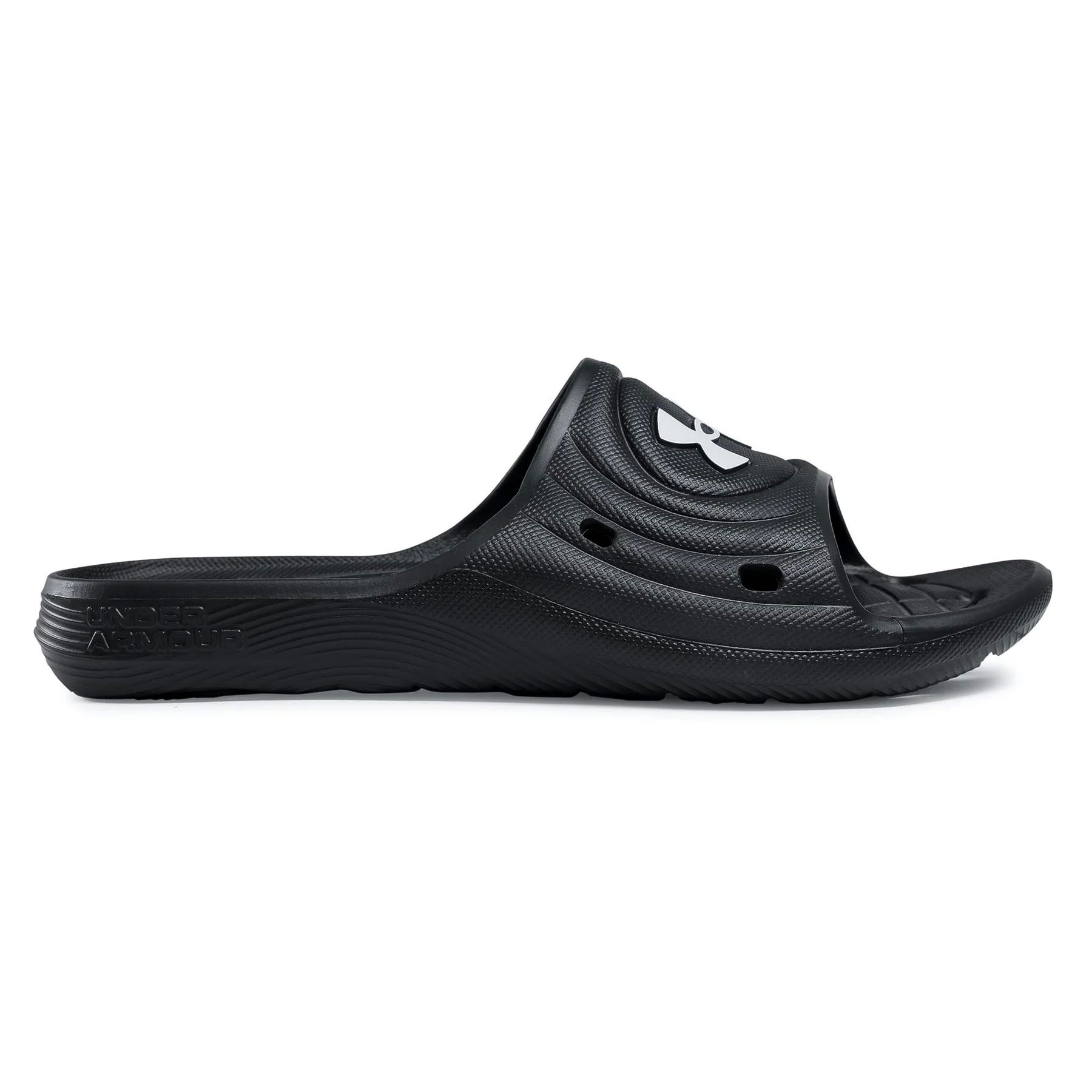 Sandalias Under Armour Locker IV Negro Slide Shower