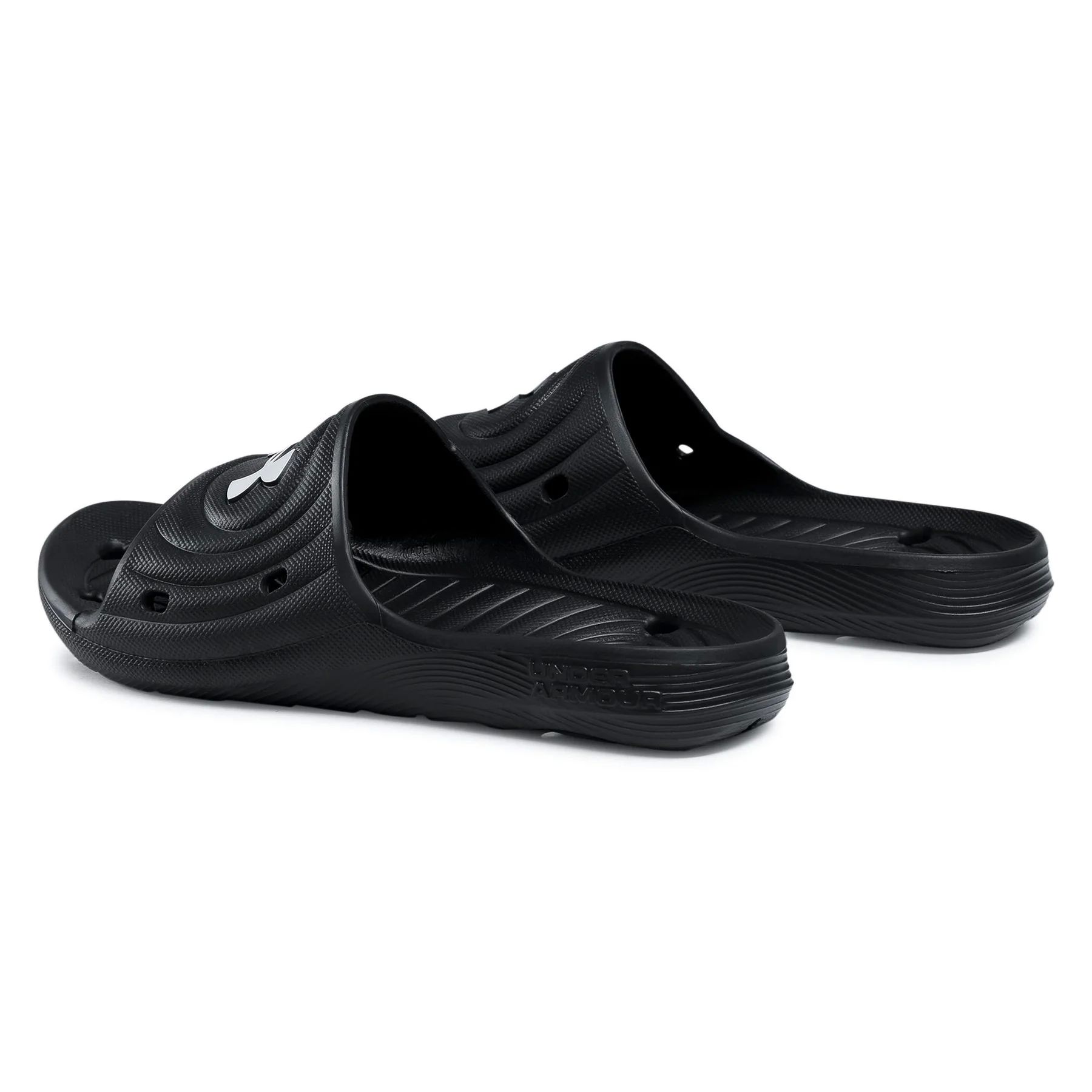 Sandalias Under Armour Locker IV Negro Slide Shower
