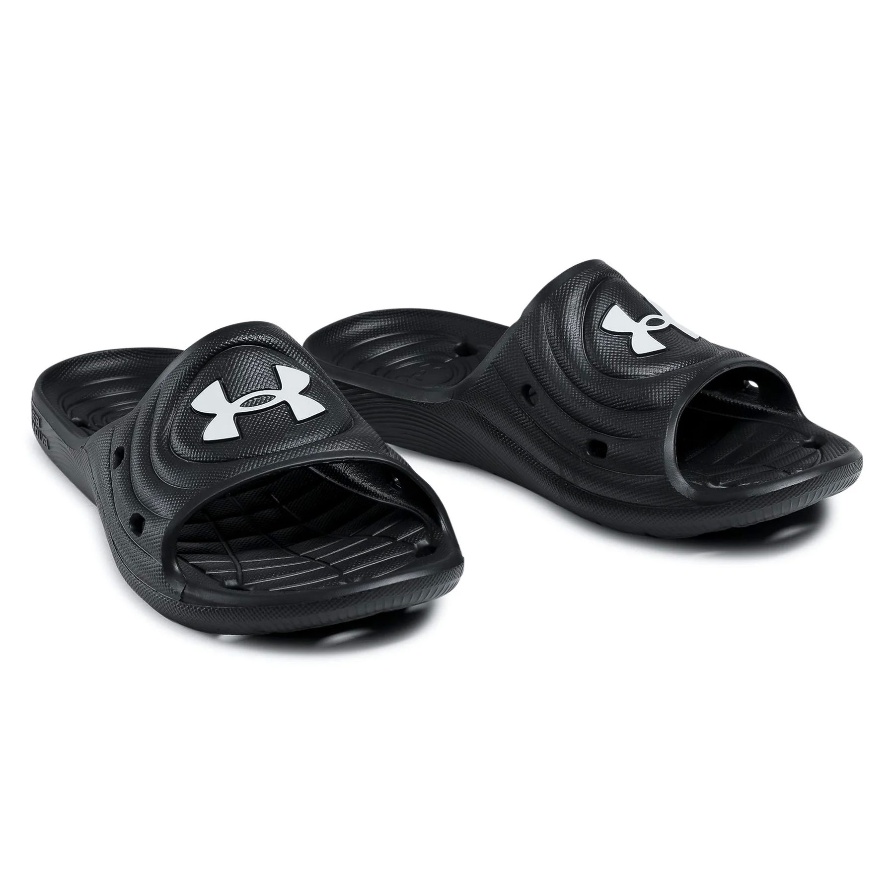 Sandalias Under Armour Locker IV Negro Slide Shower