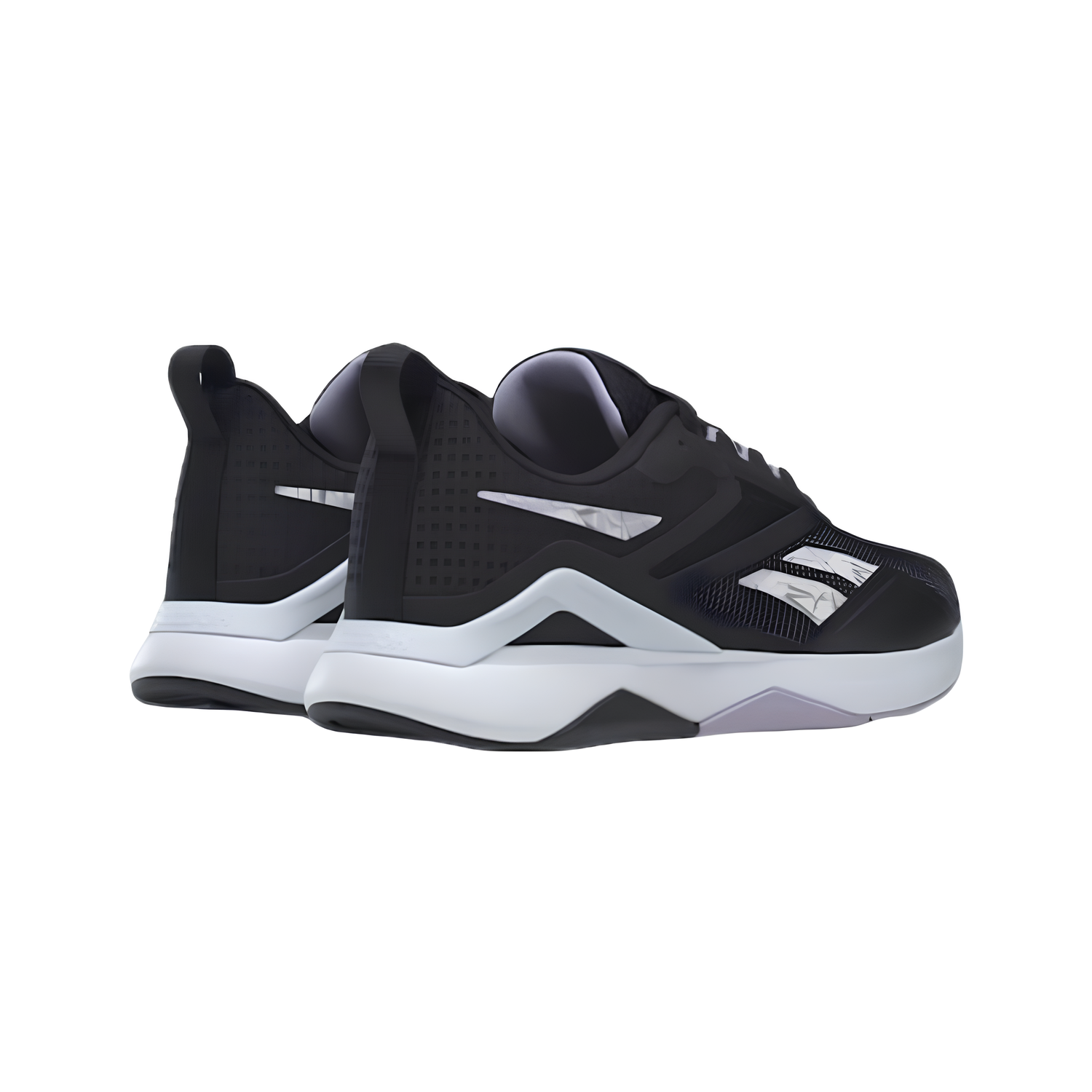 Tenis Reebok Para Mujer Nanoflex Tr 2.0 Hq4221 Negro Lila.