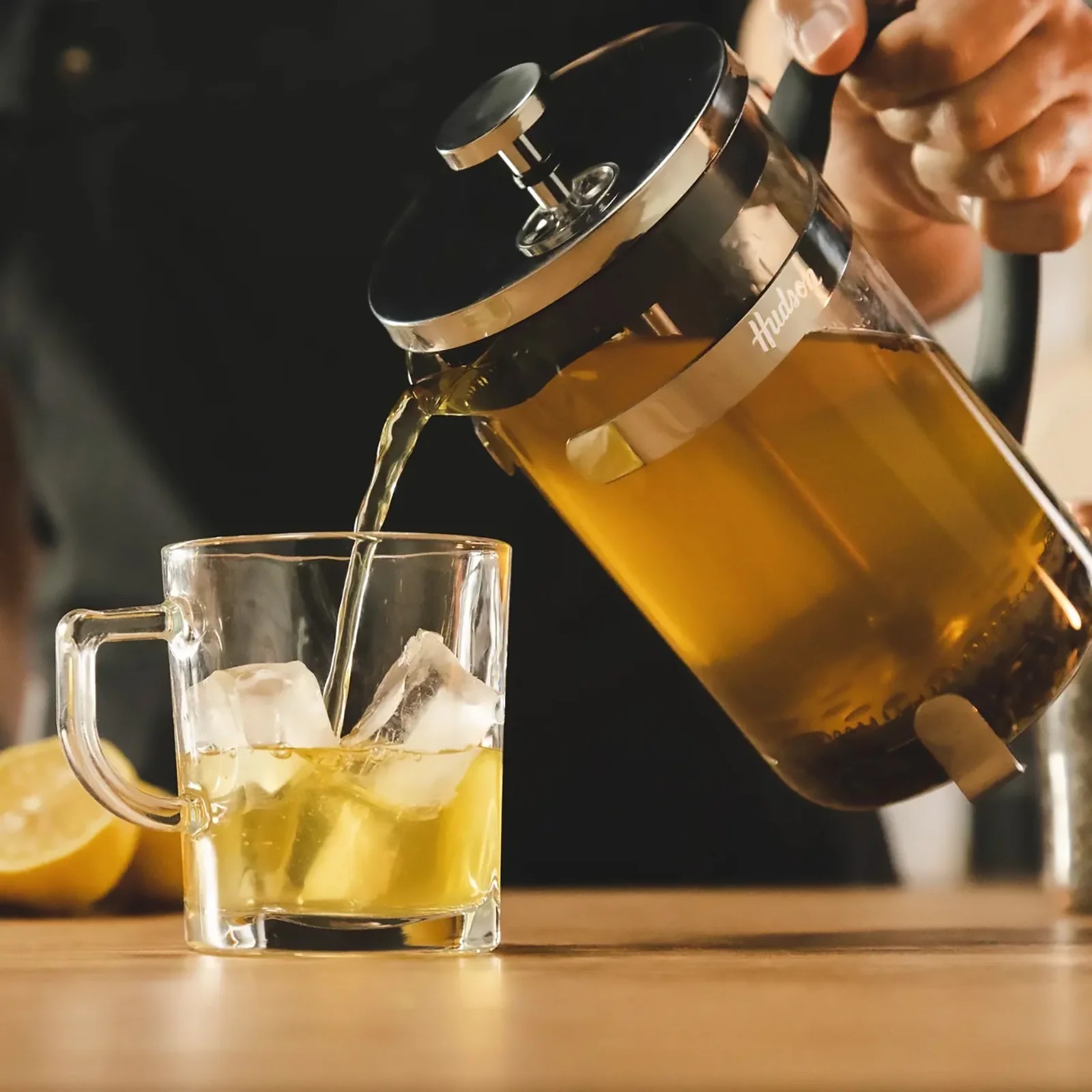 Cafetera Émbolo Hudson 600 ml Gris F-228-1000