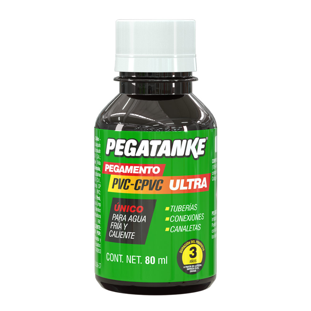 Pegamento Para Tuberias Pcv-cpvc Ultra 80 Ml Pegatanke