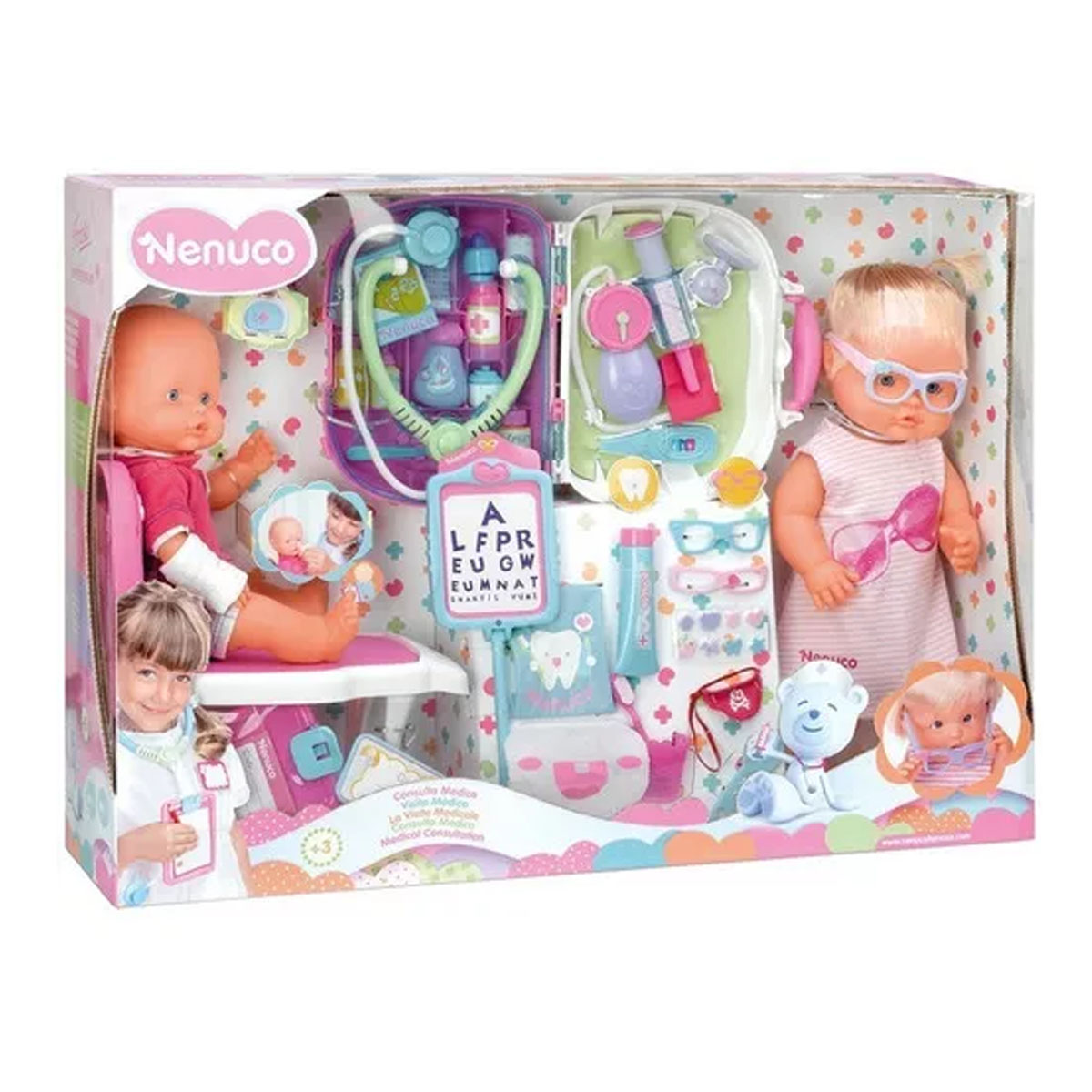  Nenuco Consulta Medica Hasbro Con 2 Muñecos.