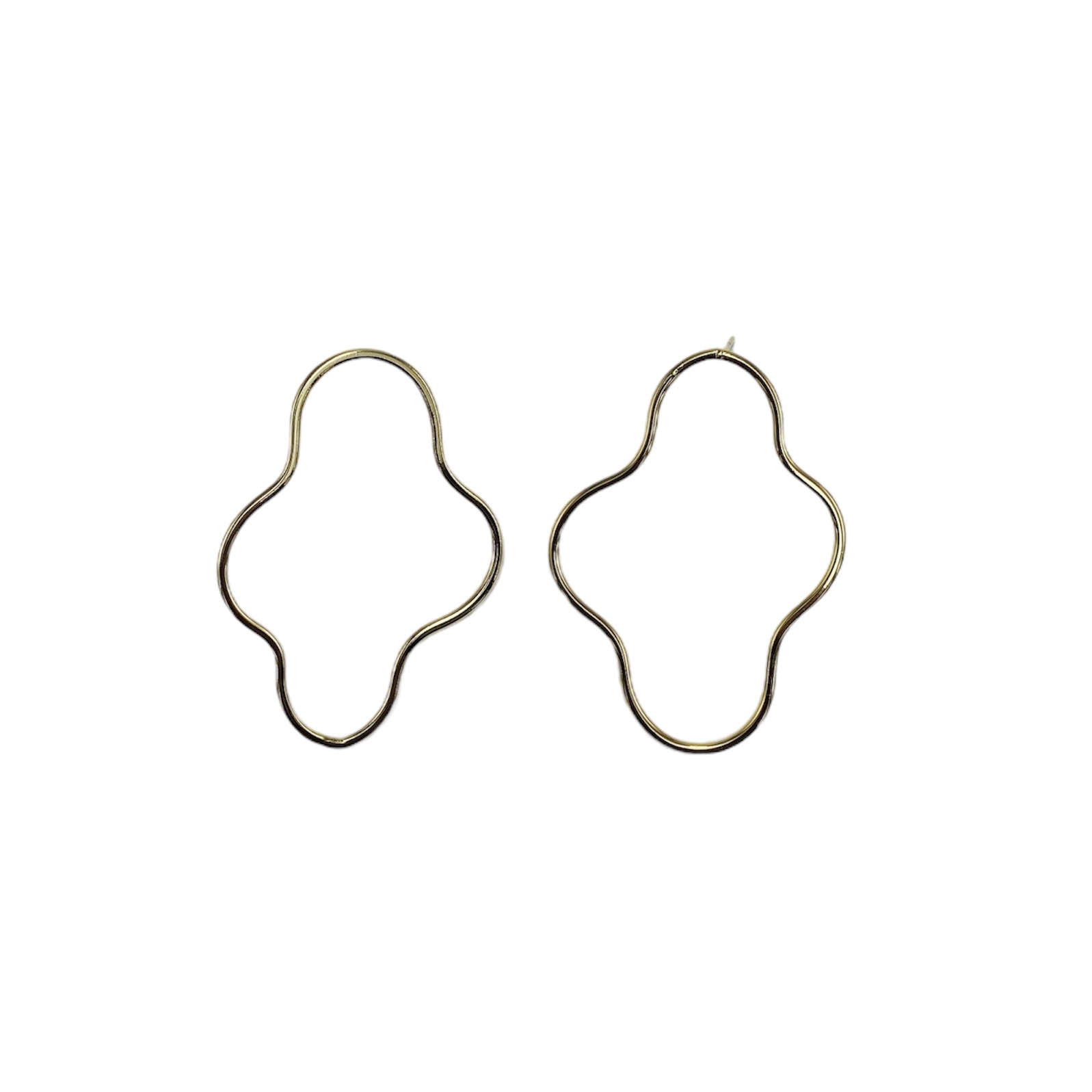 Aretes Dorados- Baño de oro 18k 