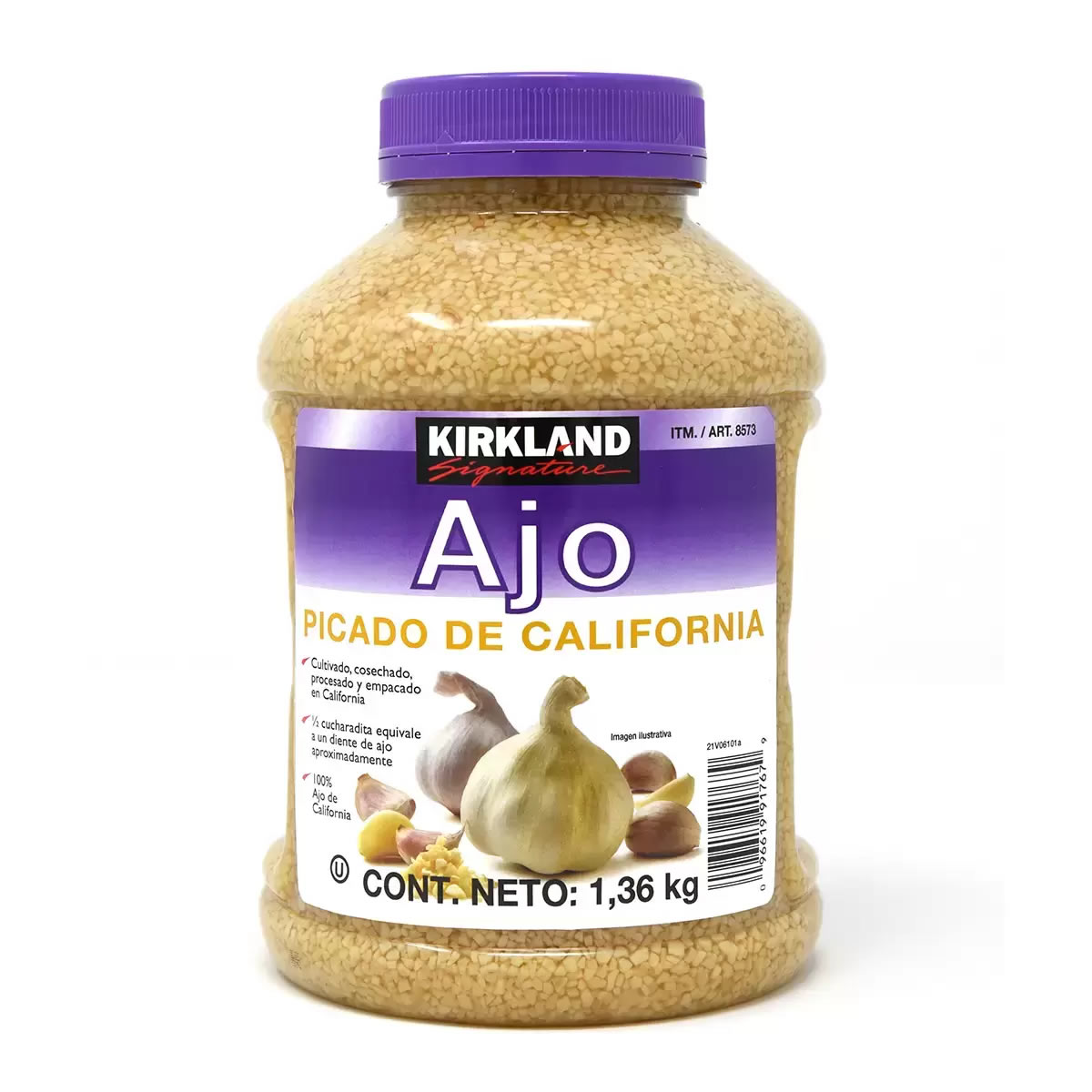 Ajo Picado Kirkland Signature 8573 Contenido 1,36Kg