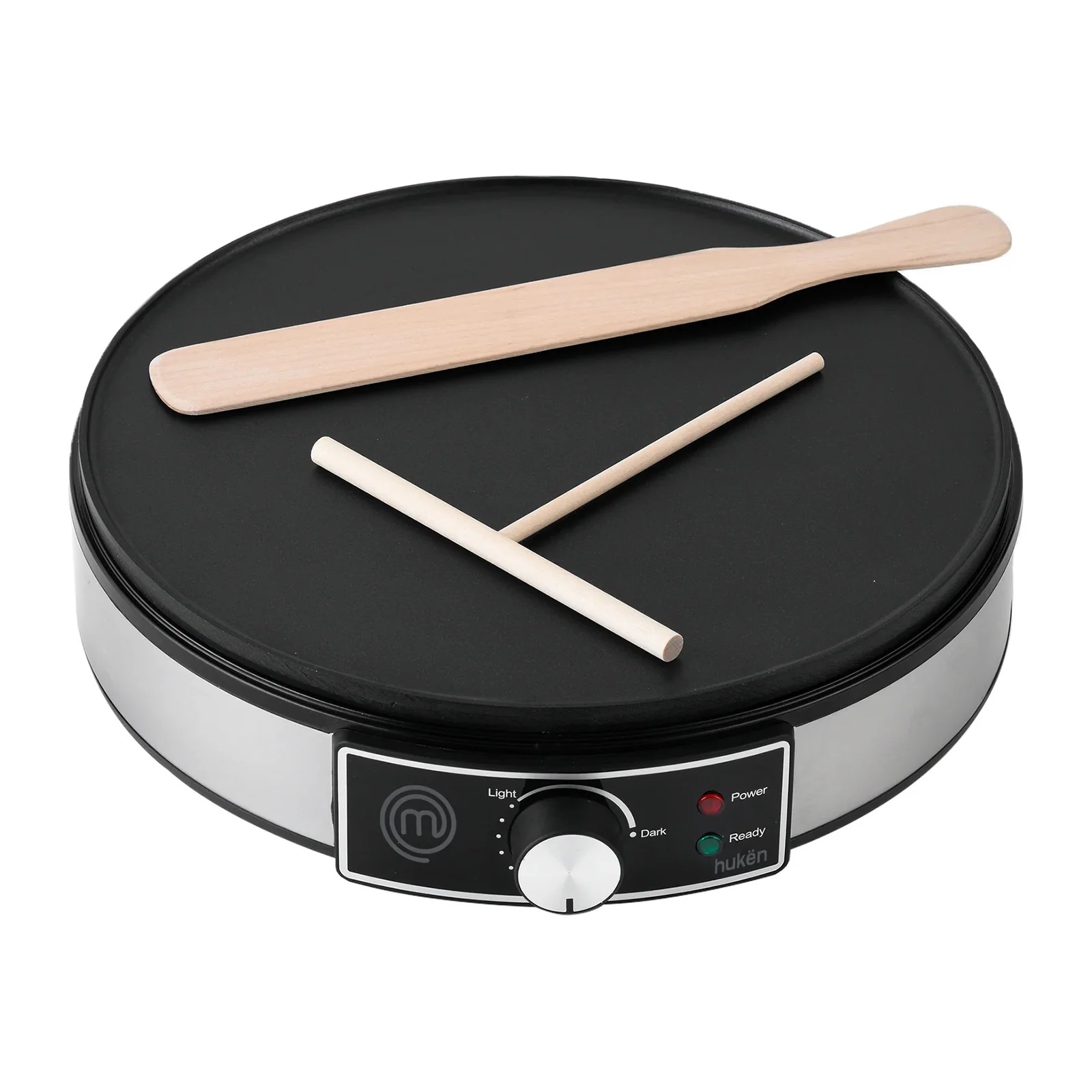 Crepera Eléctrica Premium MasterChef Gris MK-CM-VSS