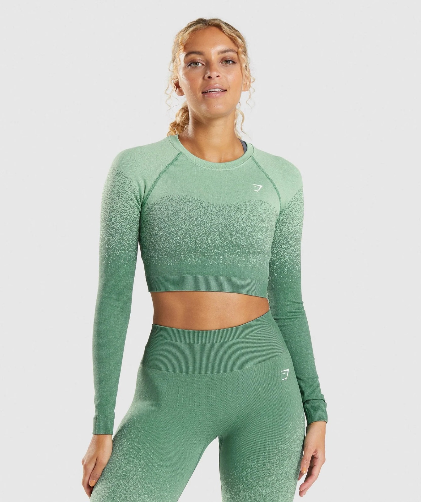Crop Top GymShark Seamless Long Sleeve