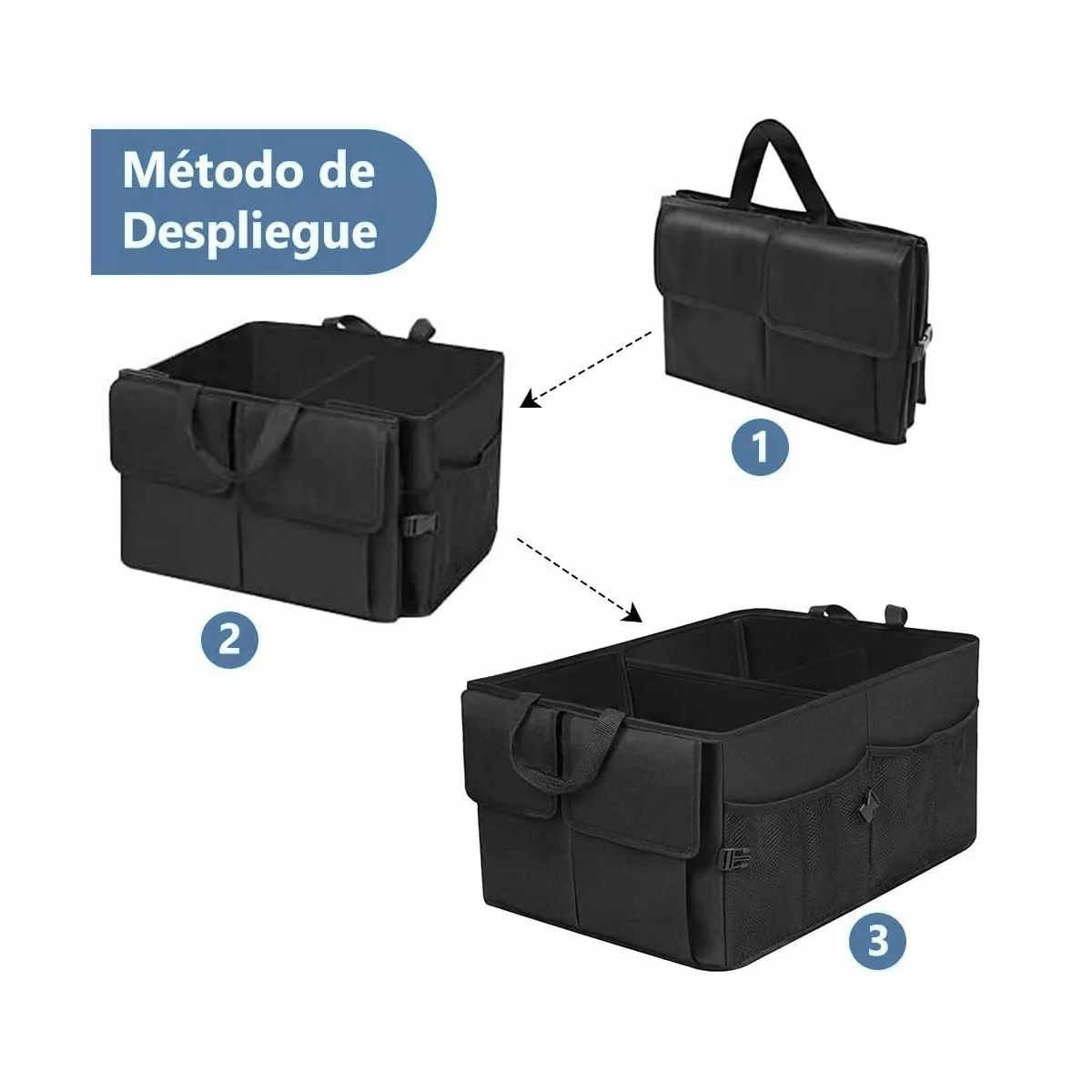 Organizador De Cajuela Para Auto Interior Accesorios Carro