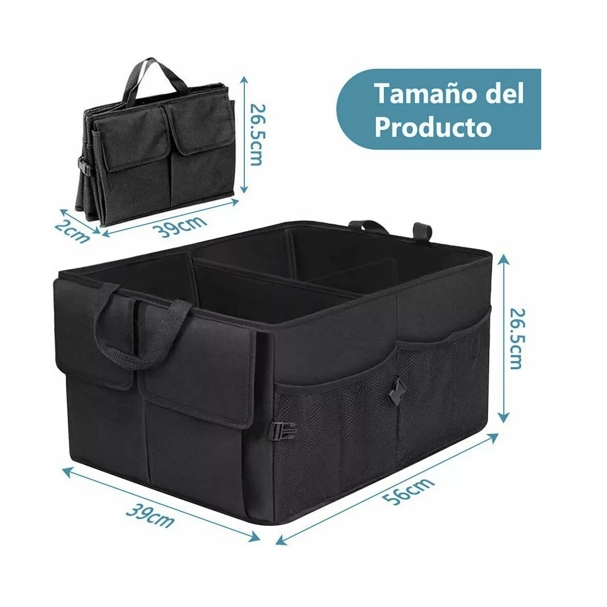 Organizador De Cajuela Para Auto Interior Accesorios Carro