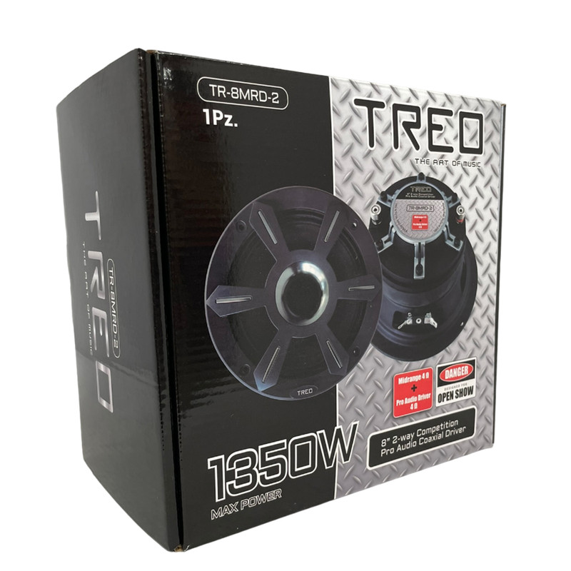 Medio Rango OpenShow 8 Pulg Treo TR-8MRD-2 250W RMS.