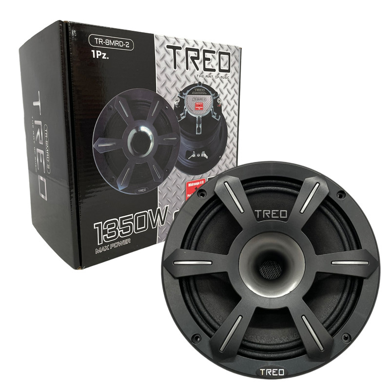 Medio Rango OpenShow 8 Pulg Treo TR-8MRD-2 250W RMS.
