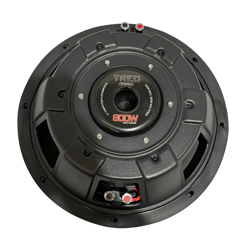 Subwoofer Plano Doble Bobina 12 Pulg Treo POWERSS12 400W RMS.