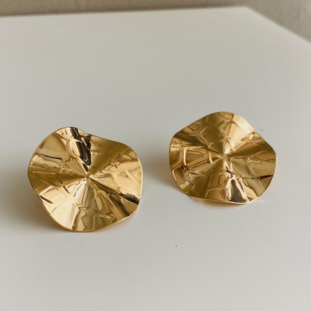 Aretes Redondos- Baño de oro 18k- Aretes Dorados