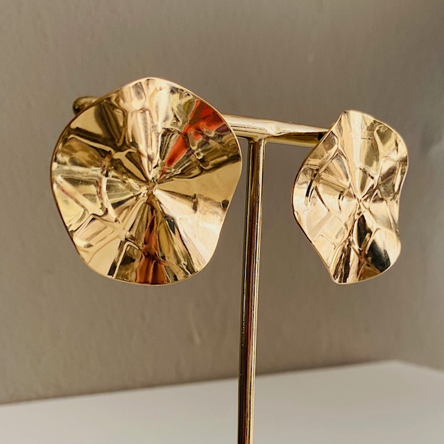 Aretes Redondos- Baño de oro 18k- Aretes Dorados