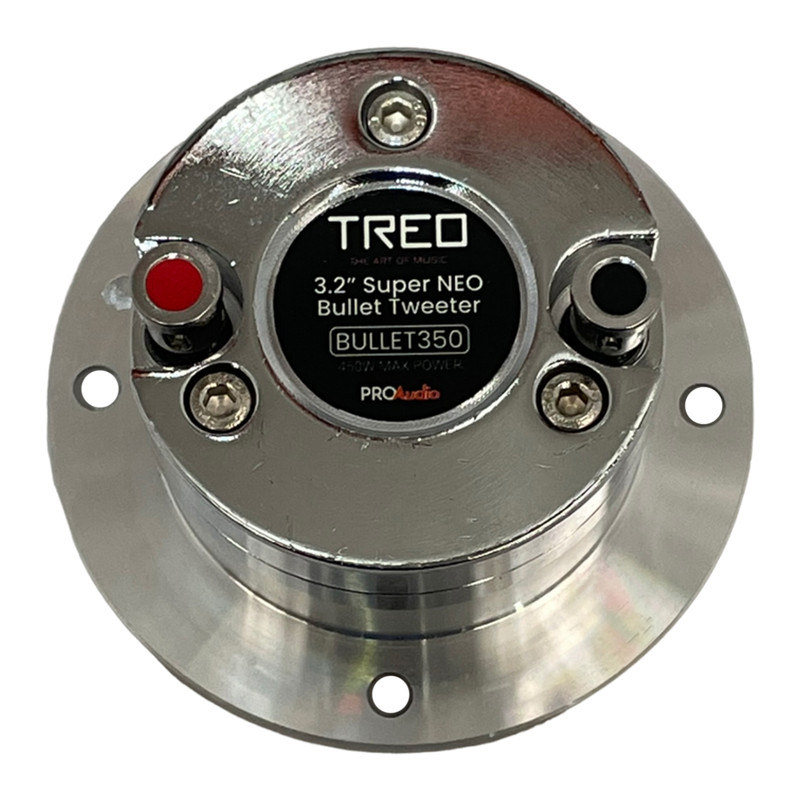 Tweeter Tipo Bala Open Show 3.2 Pulg Treo BULLET350 225W RMS.