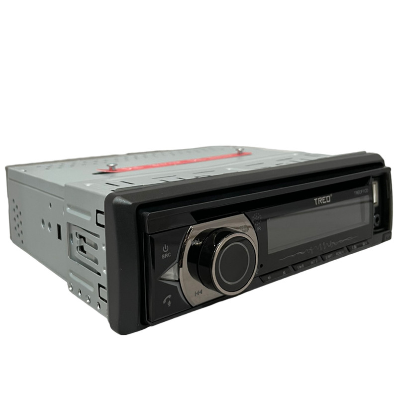 Autoestéreo TREO TREOF1CD 1 DIN con Mecanismo CD, USB y BT.
